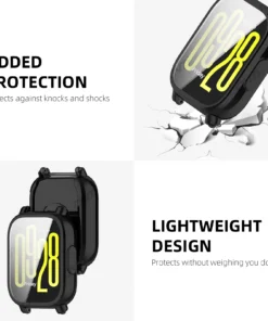 Alternative view of Case for Xiaomi Redmi Watch 5 Active/Lite Screen Protector Case Soft TPU All-Around Protective Bumper Cover Shell Accessories