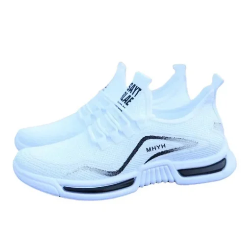 Slip-On Fashion Sneakers with Breathable Fabric for Men's Sports and Running - Image 5