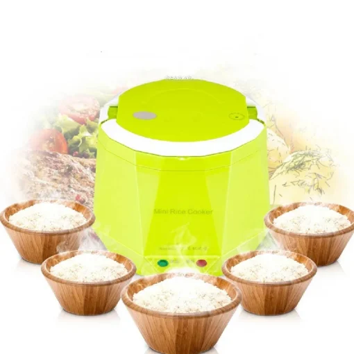 Mini Rice Cooker with Constant Temperature Function for Vehicle Use, 1.6L Capacity - Image 4
