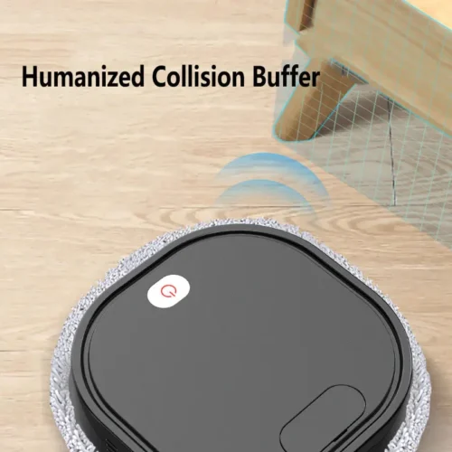 Alternative view of New Rechargeable Smart Mopping Robot Spray Cleaner Dry and Wet 3 in 1 Sweep and Mop Robot Vacuum Cleaner Home Mopping Robot