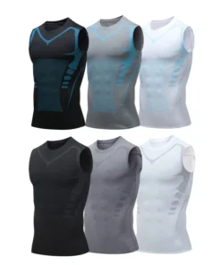 Mans Compression Tank Top Men Gym Shirt Sleeveless Quick Dry Sportswear Male Fitness Bodybuilding Vest Workout Muscle Top