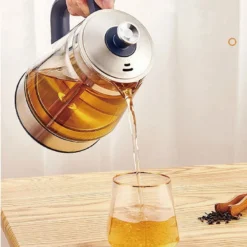 Alternative view of Automatic Glass Teapot with Insulation and 1000ml Capacity for Tea Lovers