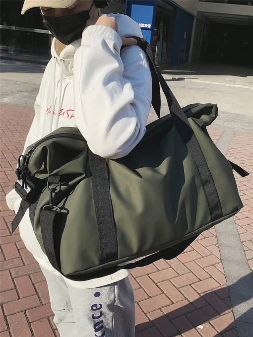 Large Capacity Handheld Travel Bag with Lightweight Storage for Sports and Fitness - Image 6