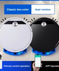 2024 NEW 2800PA 3-in-1 RS800 Super Quiet Robot Vacuum Cleaner Smart Cell Phones APP Control Sweep and Wet Mopping Floor & Carpet