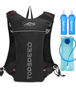 Outdoor Trail Running 5L Ultralight Backpack Hydration Jogging Vest Men Breathable Marathon Bicycle Bag Fitness Running Bag