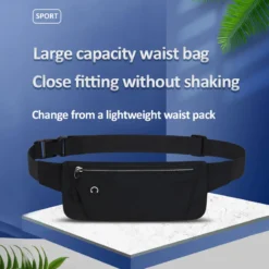 Alternative view of Running Waist Bag with Adjustable Strap and Lightweight Design for Men and Women