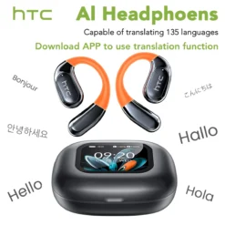 Bluetooth Earphones with AI Translator and Touch Screen for Easy Operation