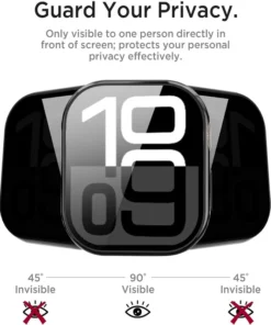 Alternative view of Glass+Cover For Apple Watch case 46mm 44mm 40mm 41mm 45mm 49mm 42mm Screen Protector iWatch serie Ultra 9 8 7 6 SE 5 10 42/46mm