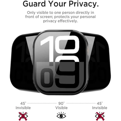 Alternative view of Glass+Cover For Apple Watch case 46mm 44mm 40mm 41mm 45mm 49mm 42mm Screen Protector iWatch serie Ultra 9 8 7 6 SE 5 10 42/46mm