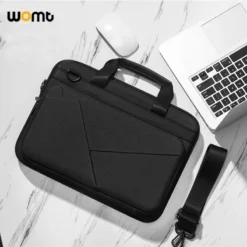 Hard Shell Laptop Shoulder Bag with Shockproof EVA for 13.3-15.6 Inch Laptops