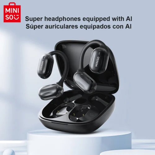 Alternative view of [AI Translator Earphone] MINISO MS162 Bluetooth Translation Earbuds AI Wireless Headphones Office Travel,16mm Driver Unit