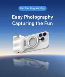 Alternative view of TELESIN Phone Camera Shoot Hand Grip Magnetic Smart Phone Holder Shooting Aid Remote Control Handle For Iphone Android Phone