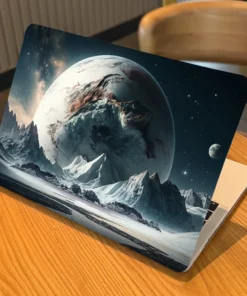 Laptop Case for MacBook Pro 14 M4 2024 Case M2 M3 A3112 Hard Shell for MacBook Air 13 13.6 15 A3241 2025 Moon Base Print Case