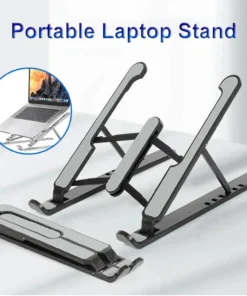 Foldable Laptop Stand Adjustable Portable Notebook Bracket Support Base Aluminum Alloy Holder For Macbook Laptop PC Accessories