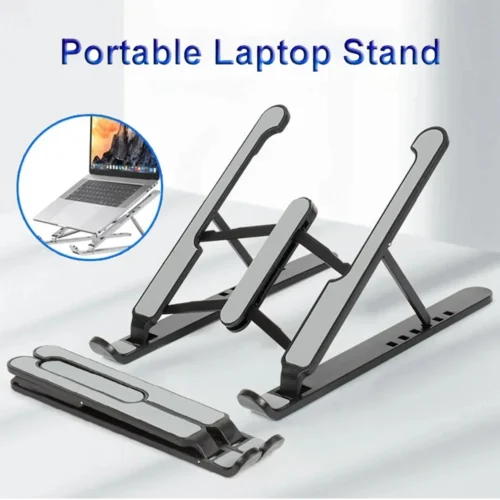 Foldable Laptop Stand Adjustable Portable Notebook Bracket Support Base Aluminum Alloy Holder For Macbook Laptop PC Accessories