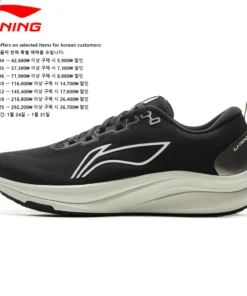 Li-Ning Men's RED HARE 8 Racing Running Shoes LIGHT FOAM ULTRA Reflective Cushion Stable Shoes LiNing Light Sneakers ARPV001