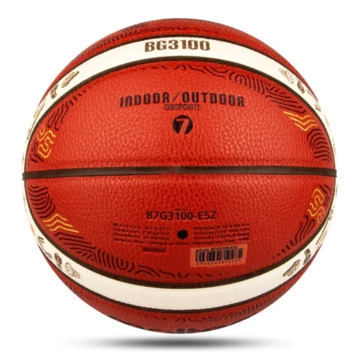 Molten 2025 Basketball with Fingerprint Design, High Elasticity PU Material, Official Size 7 for Indoor and Outdoor Use - Image 5