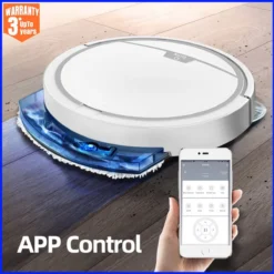 Robot Vacuum Cleaner with Mopping and Humidifying Features for Home Use