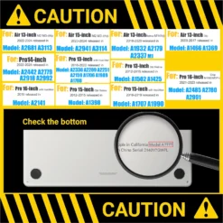 Alternative view of Crystal Hard Case for MacBook Pro/Air 13, 14, 15, 16 Inch - Clear Protective Cover for Models A2681, A3113, A3114, A2941, A2991, A2442, A2337, A2338