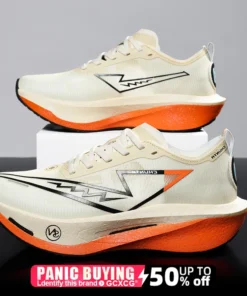 Alternative view of Running Shoes Carbon Board Speciality Marathon Men Sports Breathable Lightweight Women's Comfortable Nonskid Chunta Sneakers