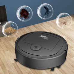 Alternative view of Robotic Vacuum Cleaner with 4000Pa Suction Power and Mopping Function for Household Use