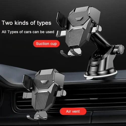 Alternative view of 2026 NEW Universal Sucker Car Phone Holder 360° Windshield Car Dashboard Mobile Cell Support Bracket for 4.0-7 Inch Smartphones
