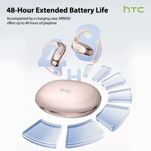 Bluetooth V6.0 AI Translation Earphones with Microphone - Comfortable Ultra-light Sports Headphones - Image 6