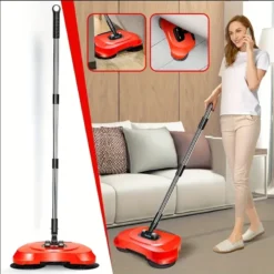 Hand Push Vacuum Cleaner with Mopping Function for Home and Office