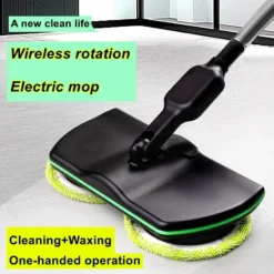 Handheld Electric Mop with Rechargeable Battery for Easy Floor Cleaning