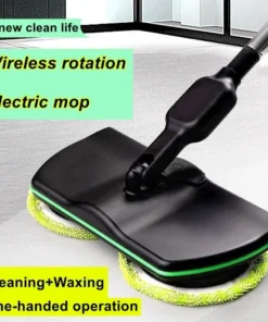 Handheld Wireless Electric Mop Floor Washer Electric Mop Wireless Rotating Rechargeable Floor Wiper Cordless Sweeping