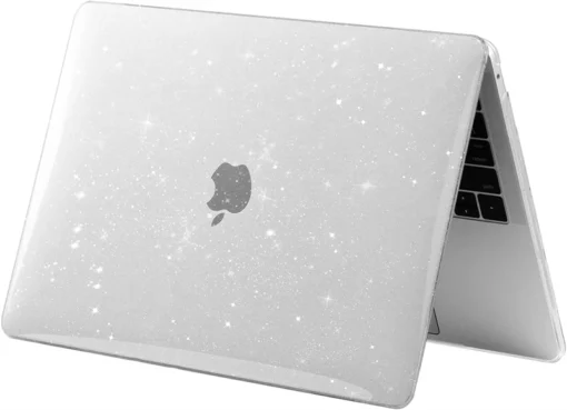 Glitter Laptop Case for MacBook Air 13.6 M4 and Pro 13 M1 M2 14 M4 16 with Sparkly Clear Cover - Image 4