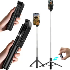 Telescopic Bluetooth Selfie Stick for Easy Photography with Adjustable Length