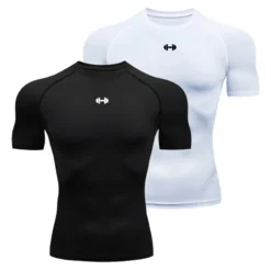 Men's Compression T-Shirt with Quick-Dry Fabric for Summer Sports