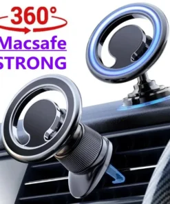 Magnetic Car Phone Holder Stand Magnet Car Mount Support GPS Mobile Bracket in Car For Macsafe iPhone 15 14 13 12 Samsung Xiaomi