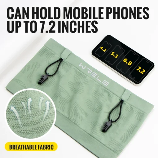 Running Waist Bag with Breathable Material and Quick Dry Feature for Fitness Enthusiasts - Image 3