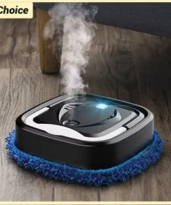 Alternative view of Intelligent Robot Vacuum Cleaner 2000Pa Strong Suction Sweep Mop Smart Mapping Anti Hair Tangle for Hard Floor Carpet Pet Hair