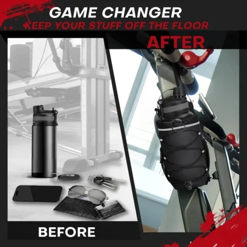 Magnetic Gym Bag with Crossbody Design and Water Bottle Holder for Active Adults - Image 10