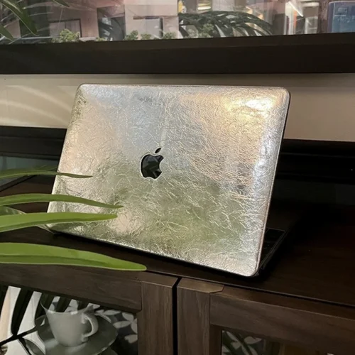 Alternative view of 2025 new Laptop case For Macbook Air 13 A2337 14 inch M4 A2442 Protective Cover for M2 14 Inch 16 Pro silver Hard shell Case