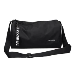 Waterproof Sport Gym Bag with Large Capacity and Separate Shoe Compartment for Men and Women