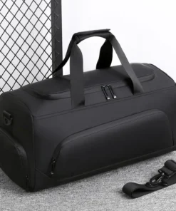 Sports Gym Bag, Large Capacity Handbag,Portable Travel Duffel Bag, Multi-compartment with Shoes Storage,Perfect for Vacation,Gym