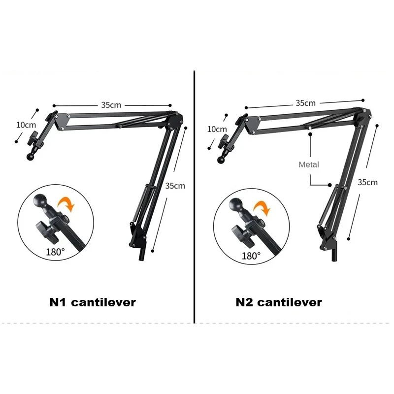 Mobile Phone Photography Overhead Lighting Kit with Adjustable Selfie Stick - Image 3