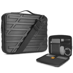 Hard Shell Laptop Bag with Waterproof and Shockproof Features for 13" to 16" Macbooks