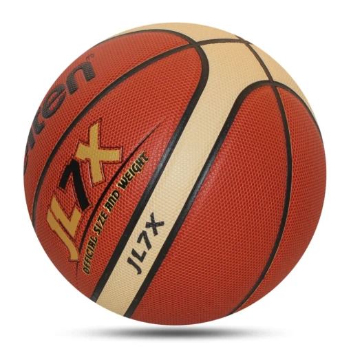 Official Size 7 PU Leather Basketball for Indoor and Outdoor Use - Image 3