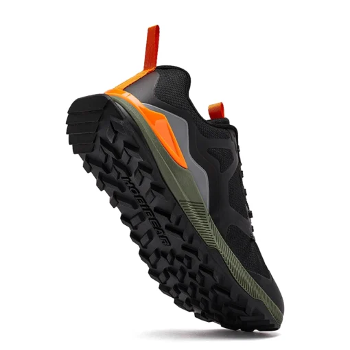 Hiking Sneakers with Lace-Up Design in Artificial Leather for Outdoor Travel Unisex - Image 2