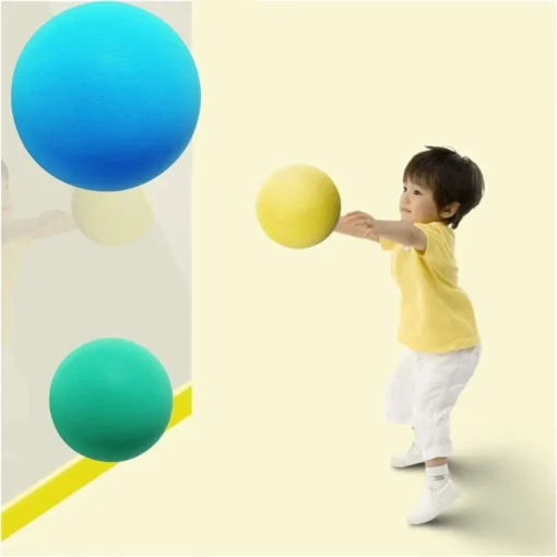 Foam Basketball for Indoor Training with Low Noise Feature for Kids' Activities - Image 3