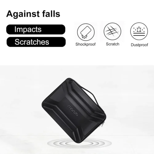 Alternative view of Hard Shell Laptop Sleeve 13 14 15 16 inch Computer Shoulder Bag Waterproof EVA Protective Carrying Case for Macbook Air Pro HP