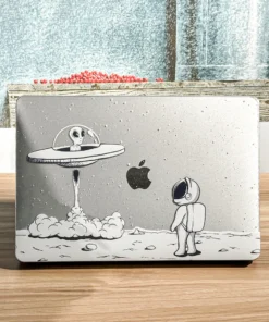 Alternative view of EGYAL Laptop Case for MacBook Pro 13 M2 2022 Cover M1 A2338 2020 Pro 16 M3 Hard Shell for Air M4 13.6 15.3 2025 Shiny Print Case