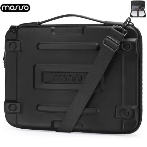 Hard Shell Laptop Case Sleeve Shoulder Bag for Macbook Air Pro 15 16 inch Dell Asus Shockproof Computer Handbag Briefcase Cover