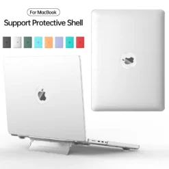 Laptop Case with Hidden Foldable Stand for MacBook Air 13.6, Pro 13/14/16 Inch